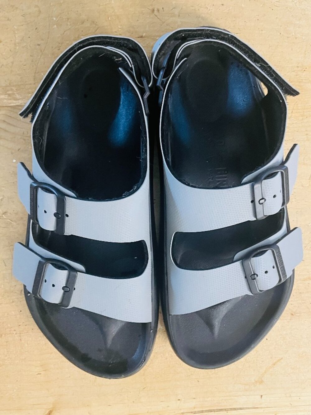 Birkenstock Mogami Terra Sandals 40 Men's 7 / Women's 9 Whale Gray like new